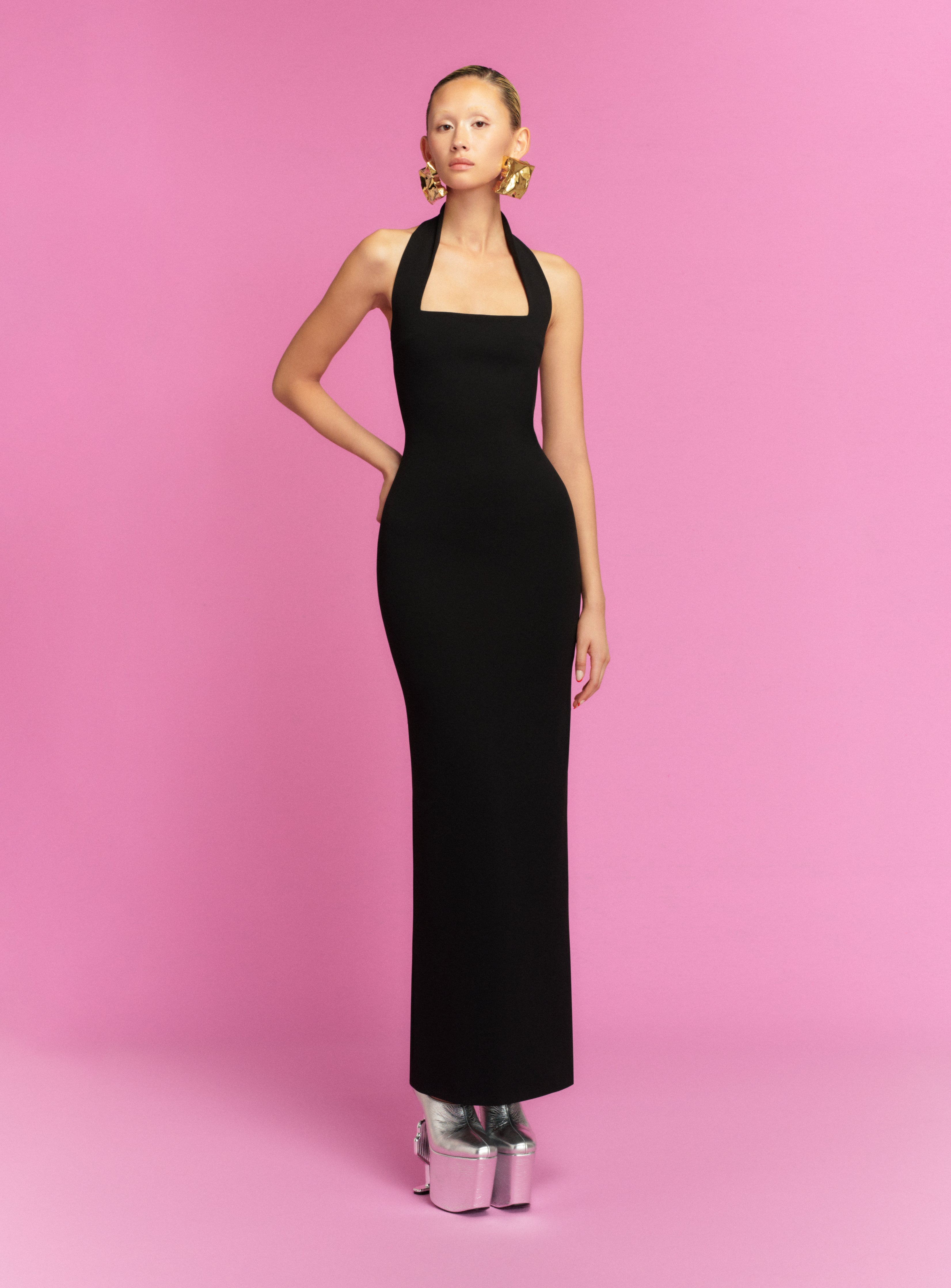 The Ilona Maxi Dress in Black