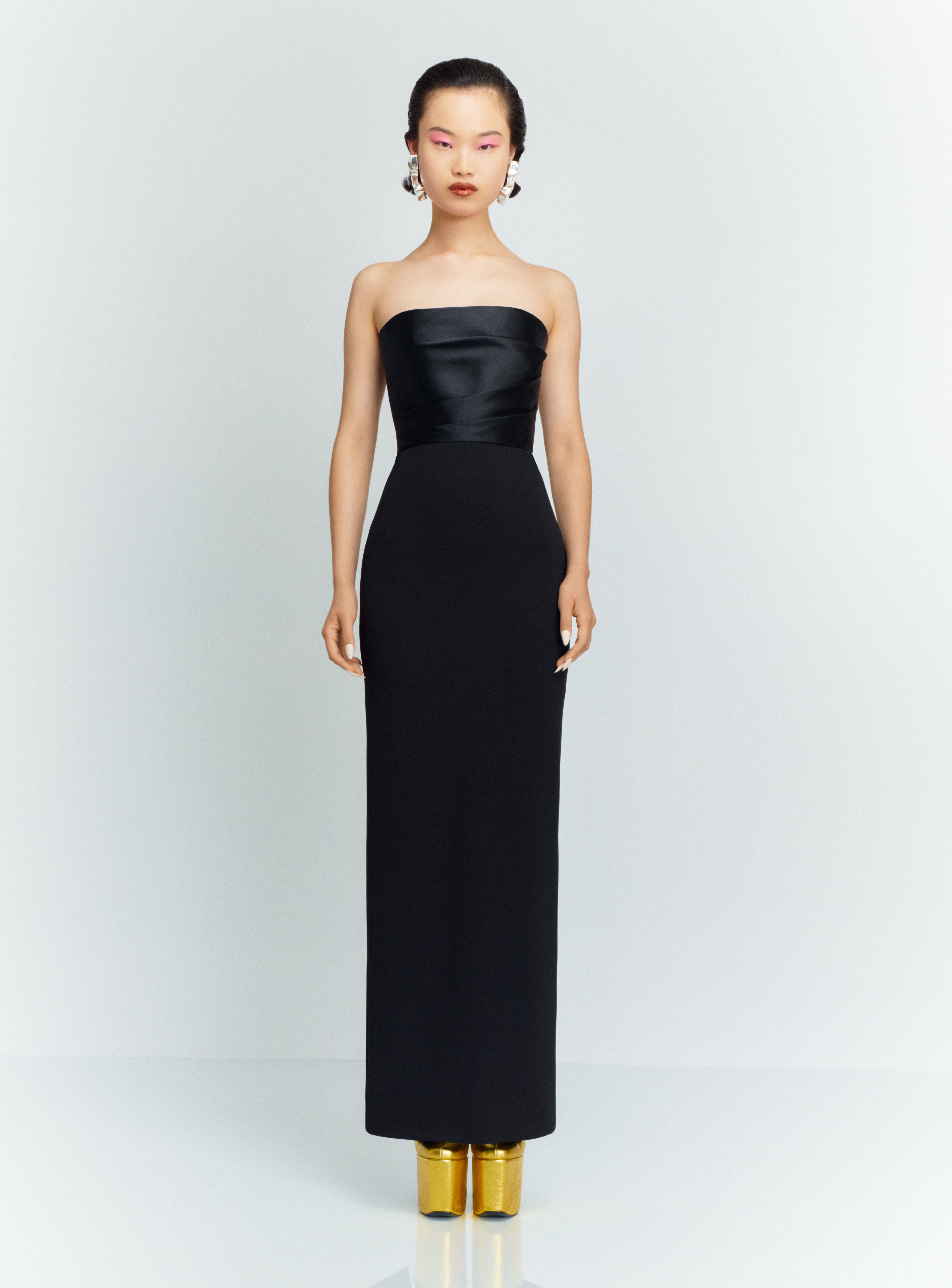 The Afra Maxi Dress in Black