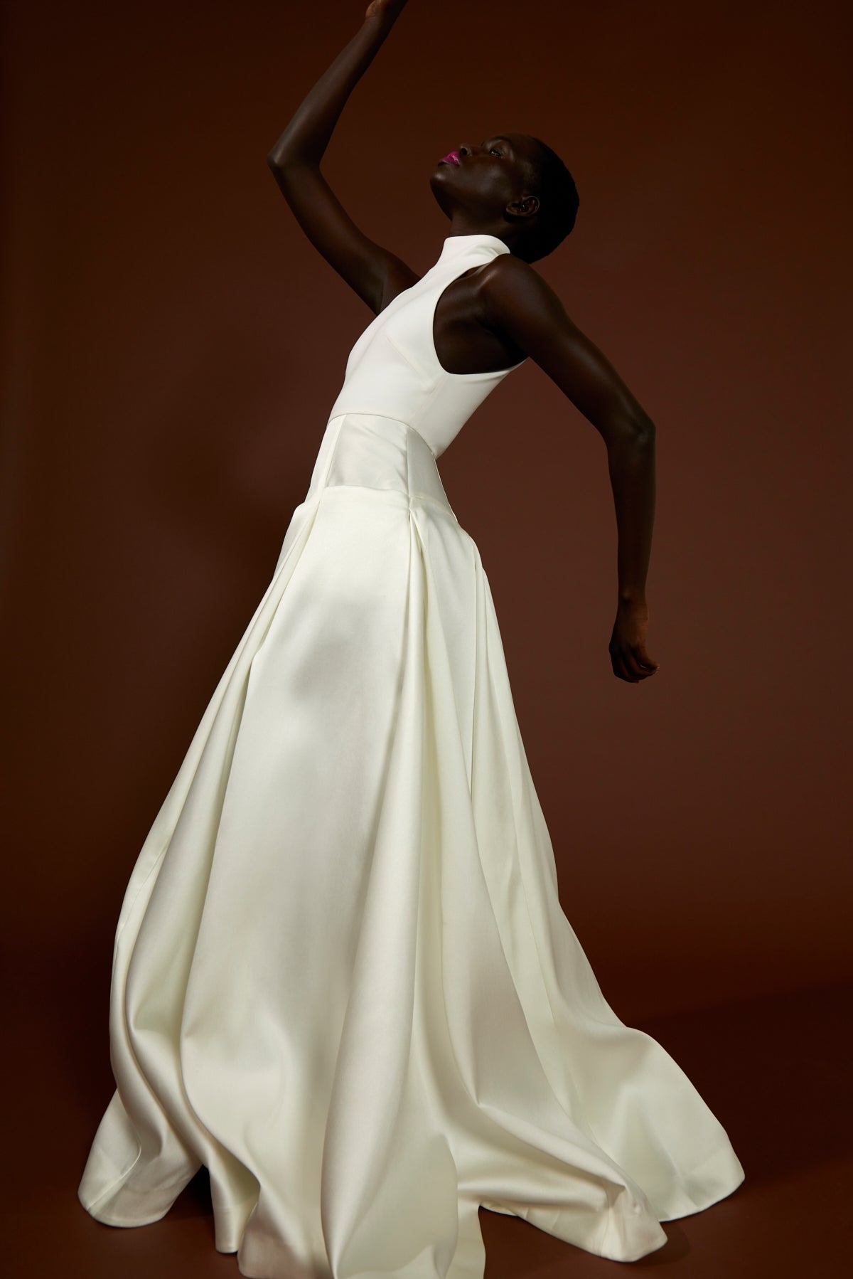 The Daya Maxi Dress in Cream